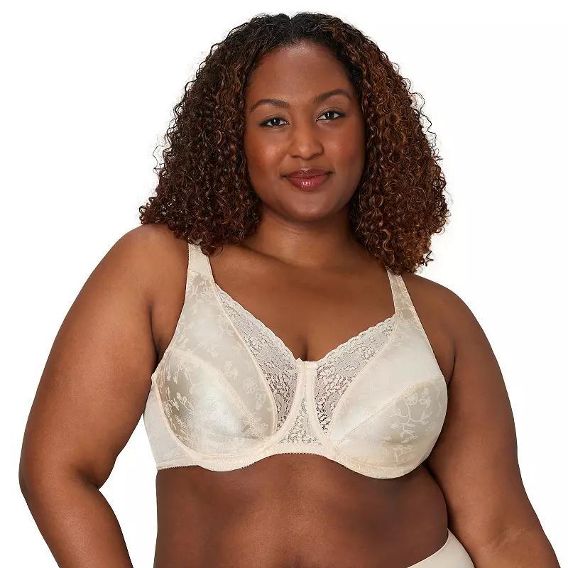 Playtex Secrets Lifts & Supports Full Figure Unlined Underwire Bra 4422, Womens Product Image