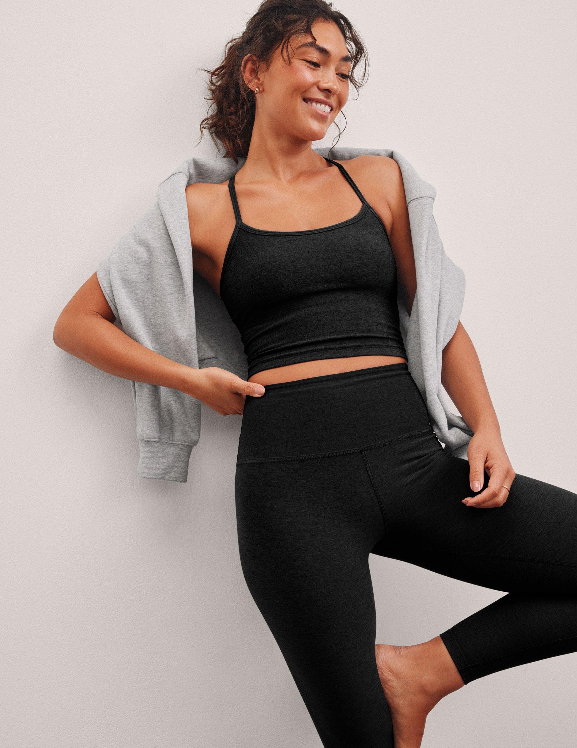 Spacedye Slim Racerback Cropped Tank Product Image