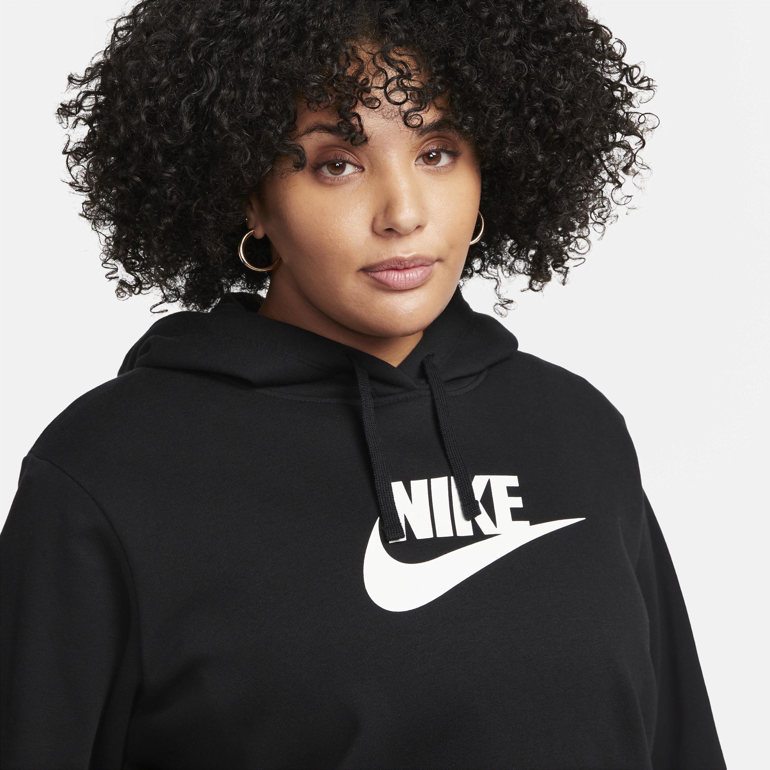 Womens Nike Sportswear Club Fleece Pullover Hoodie (Plus Size) Product Image