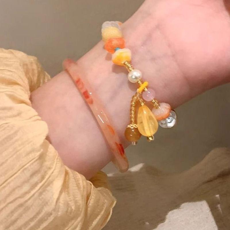 Set: Gemstone Bracelet + Bangle Product Image