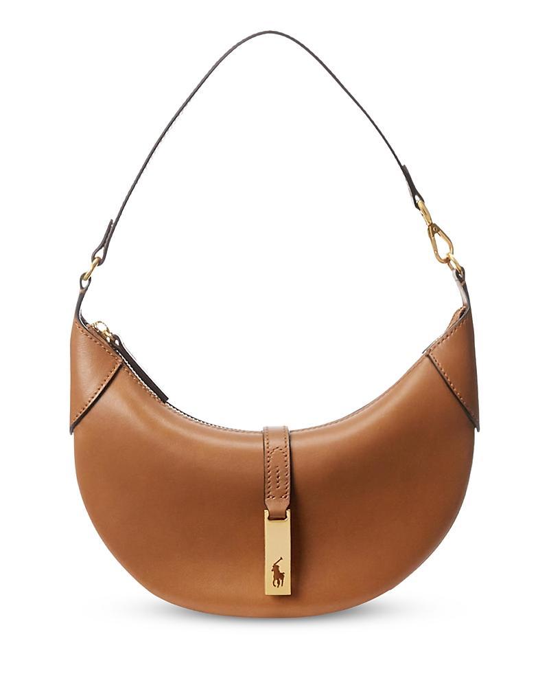 Womens Mini Polo ID Leather Shoulder Bag Product Image