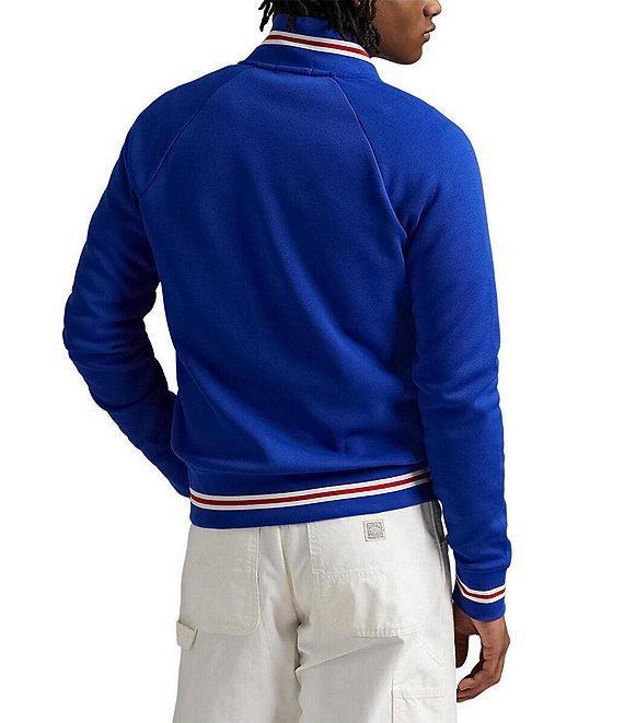 Polo Ralph Lauren Double-Knit Long Sleeve Bomber Jacket Product Image