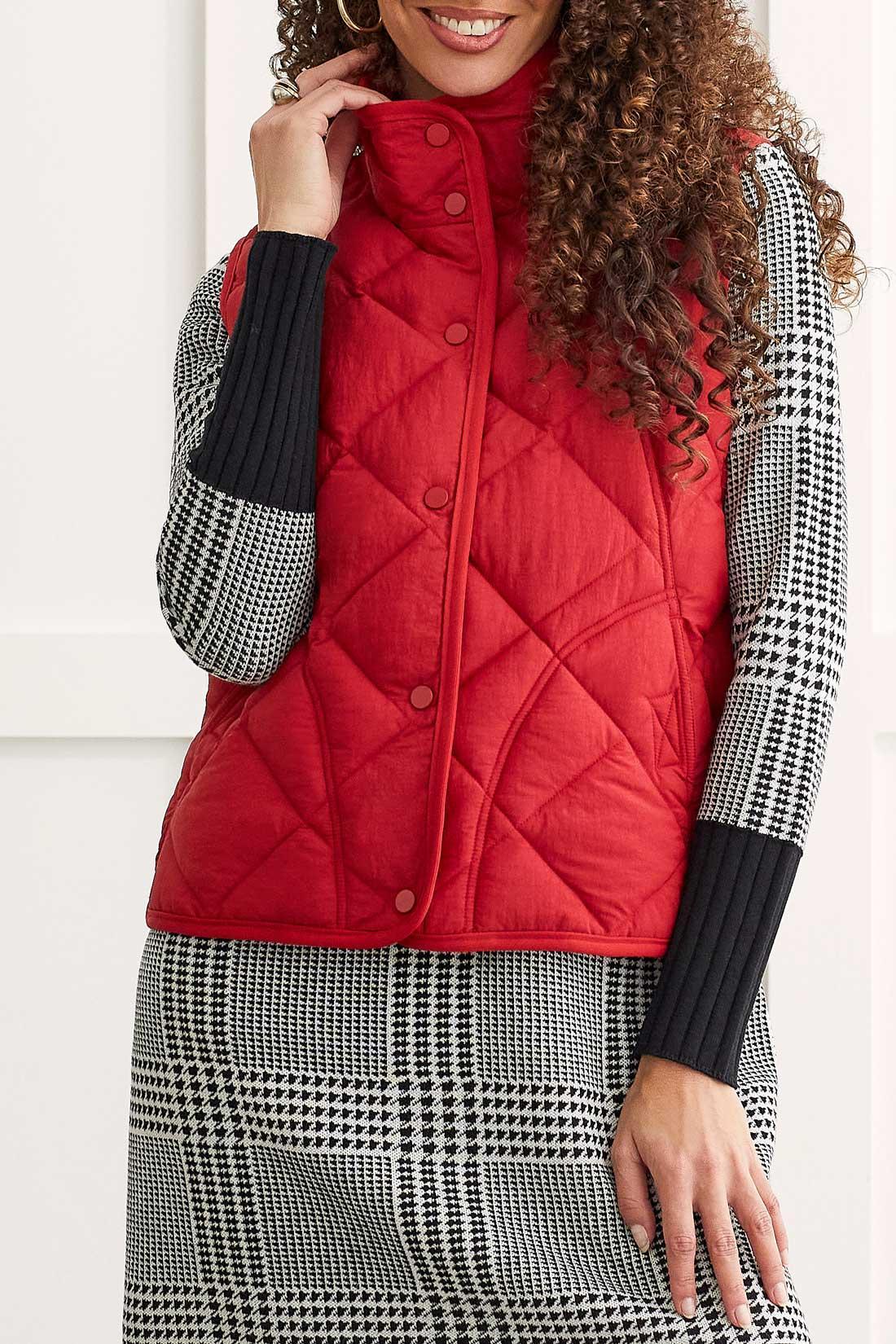 Quilted Vest Product Image