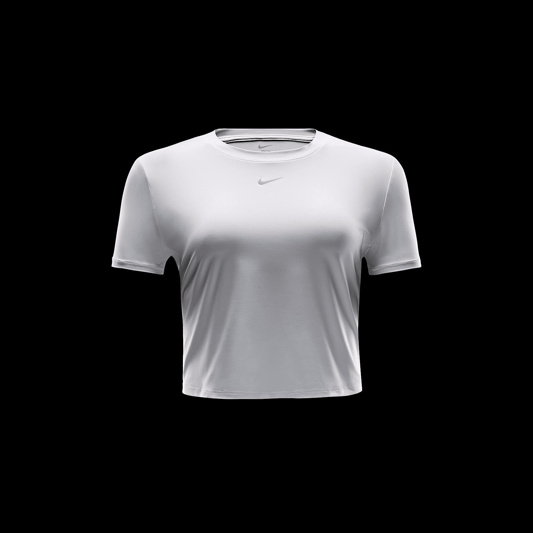 Women's Nike One Dri-FIT Crop Short Sleeve Top,  Product Image
