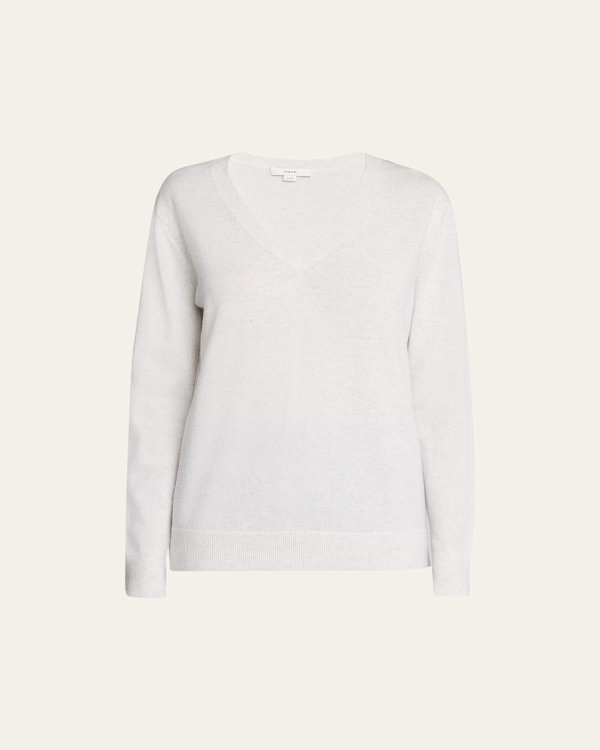 Weekend V-Neck Cashmere Pullover Sweater Product Image