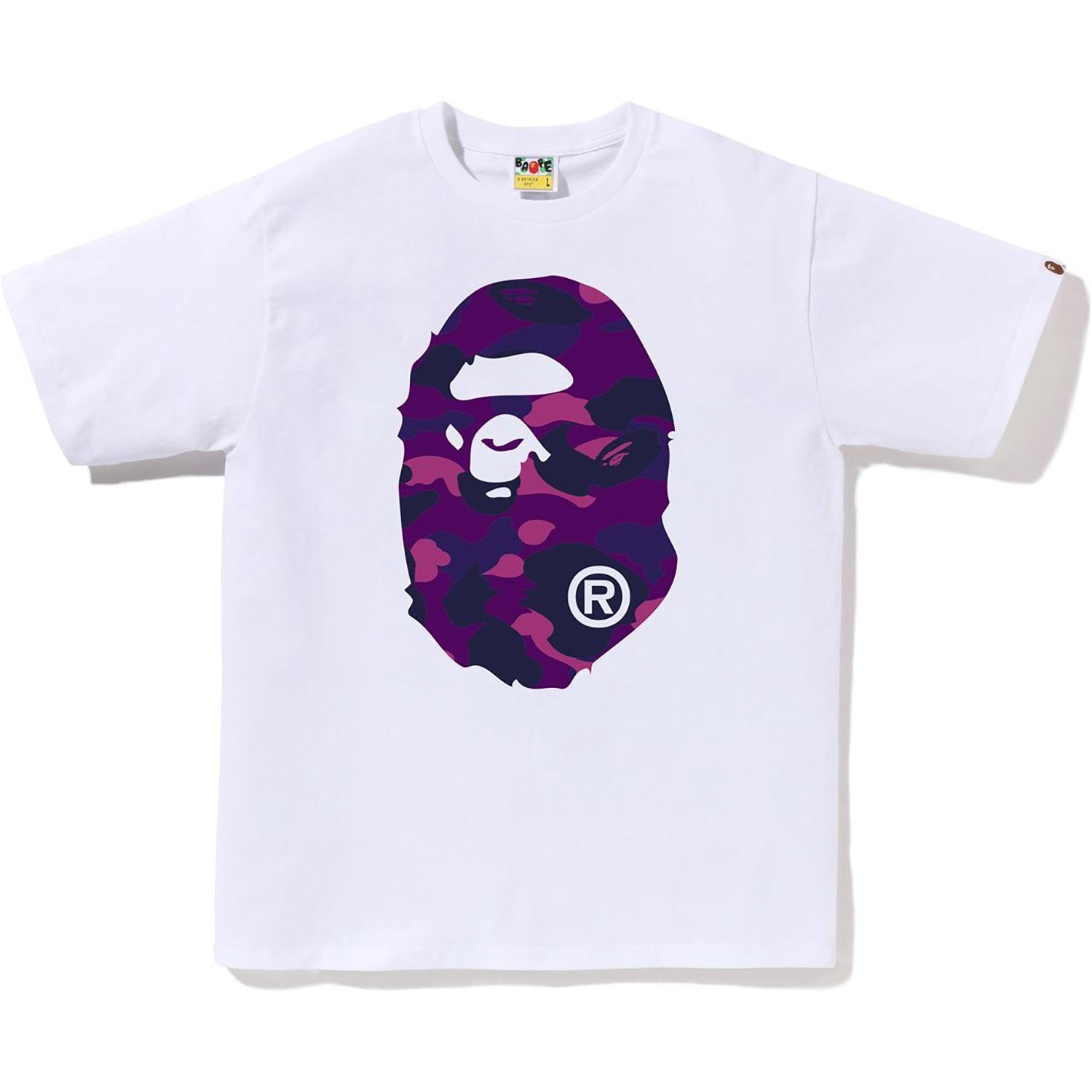 COLOR CAMO BIG APE HEAD TEE MENS Male Product Image
