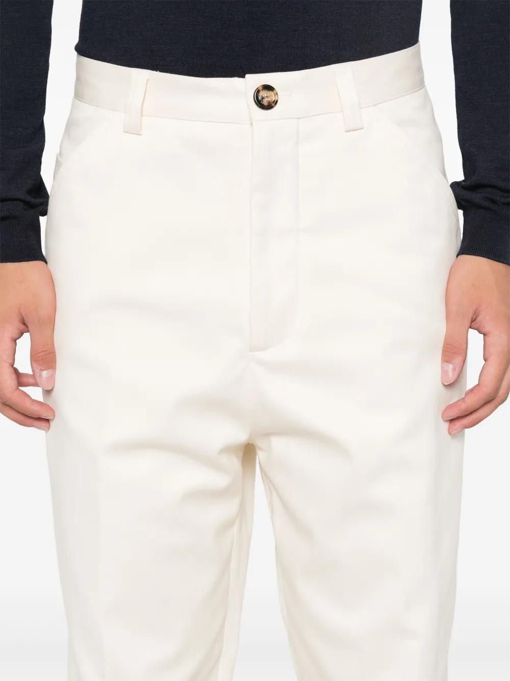 BRUNELLO CUCINELLI Pants In White Product Image