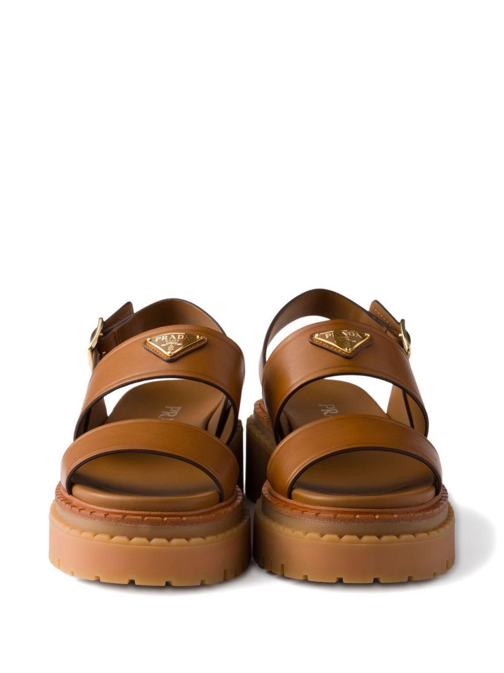 55mm buckle-strap platform sandals Product Image