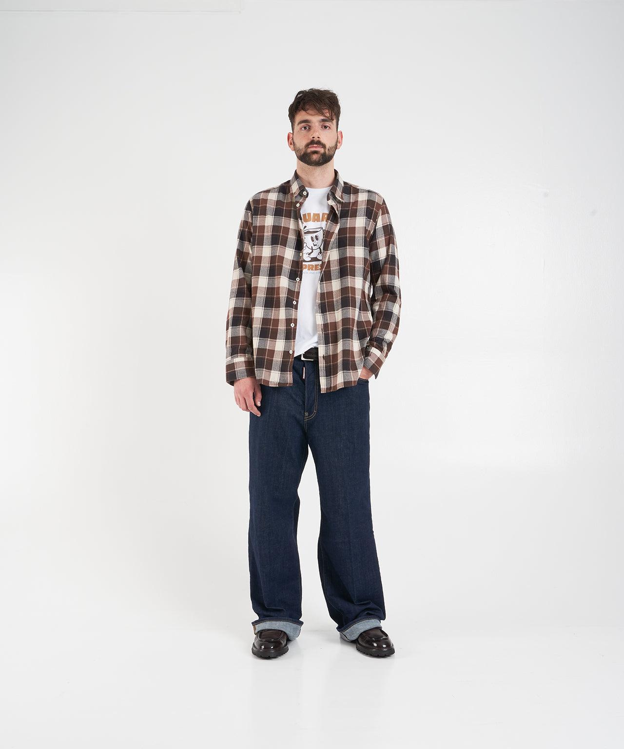 Shirt with plaid pattern Product Image