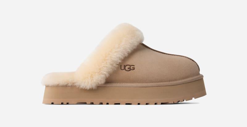 UGG Womens Disquette Sheepskin Slippers Product Image