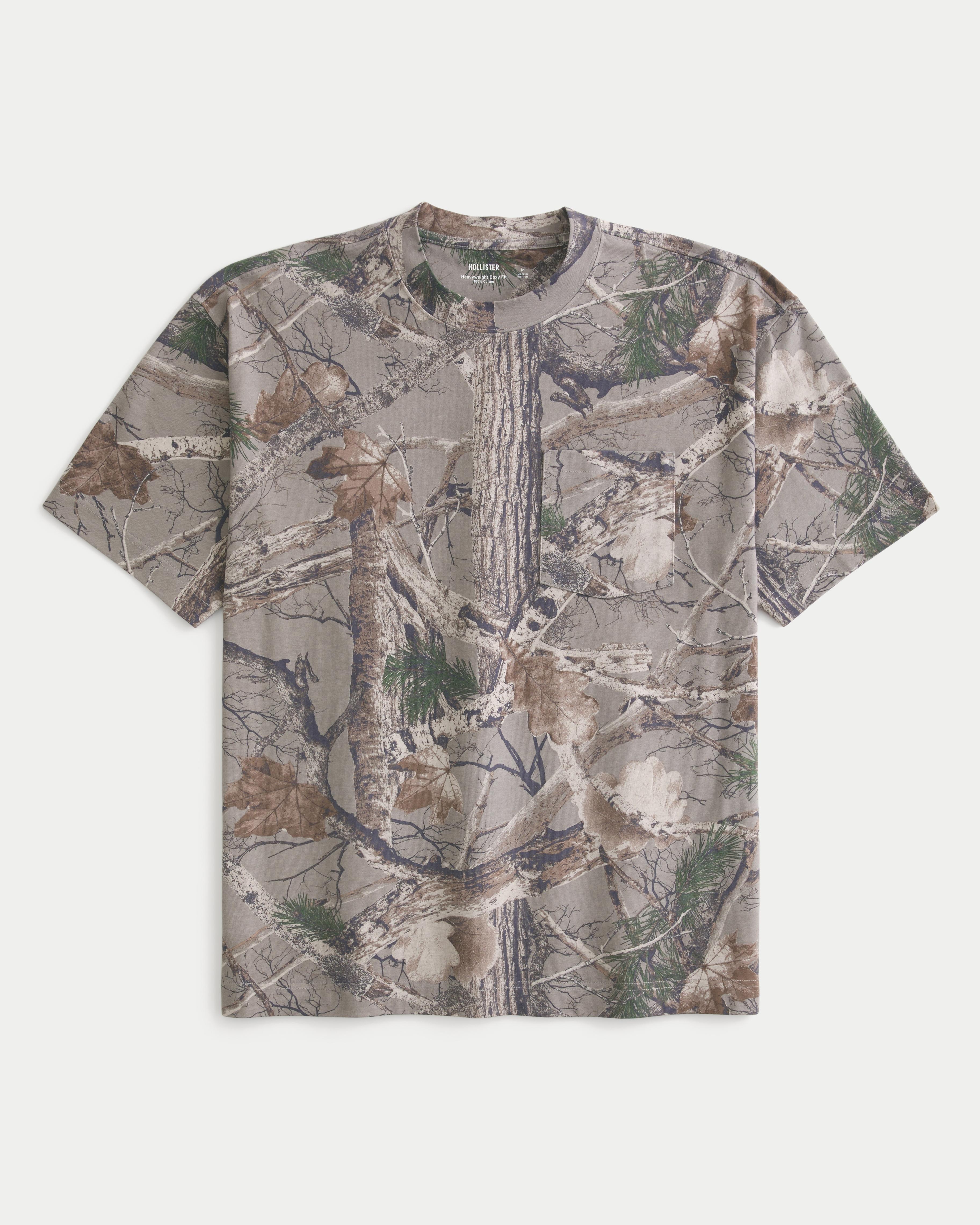 Boxy Heavyweight Pattern Crew T-Shirt Product Image