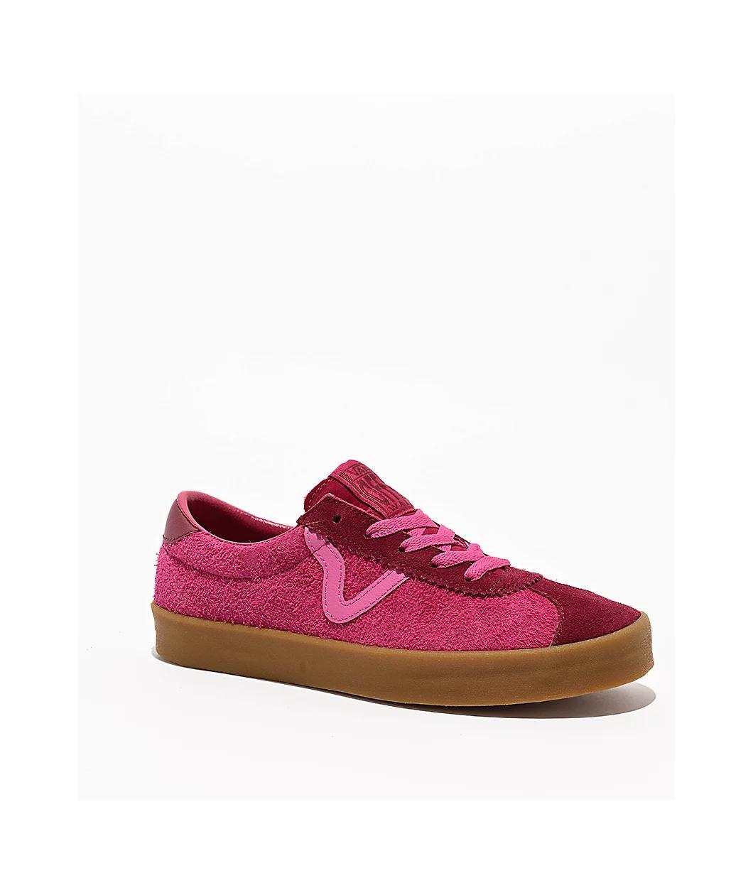 Vans Sport Low Raspberry Rose Skate Shoes Product Image