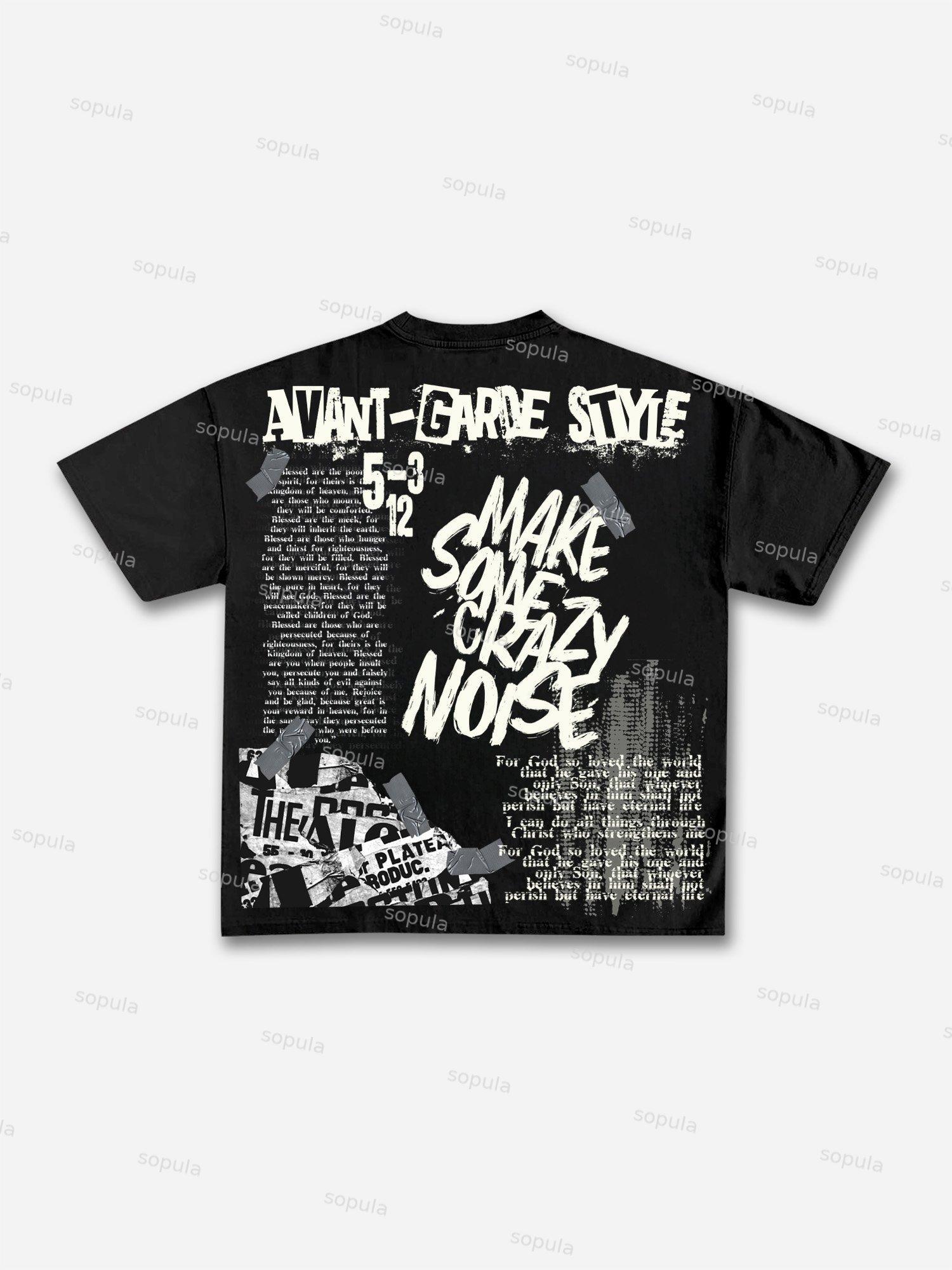 I Am Allergic To People! Men's Vintage Graphic Cotton T-shirt Product Image