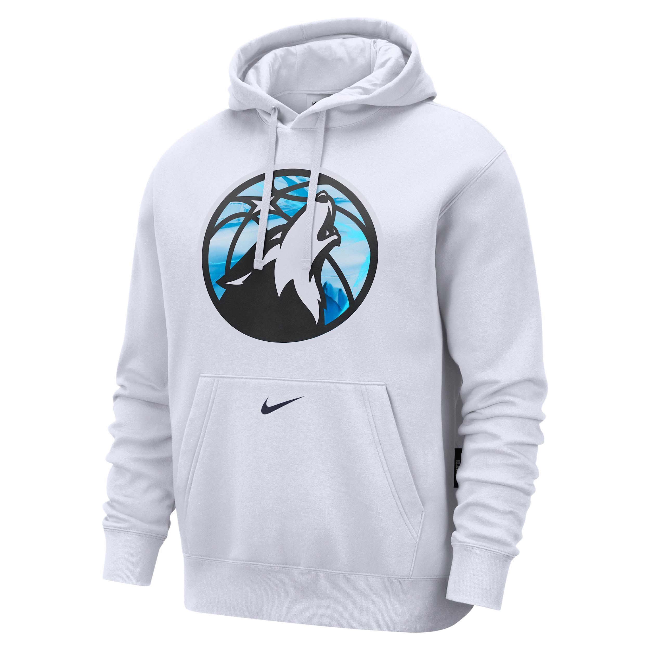 Minnesota Timberwolves Club City Edition Nike Men's NBA Fleece Pullover Hoodie Product Image