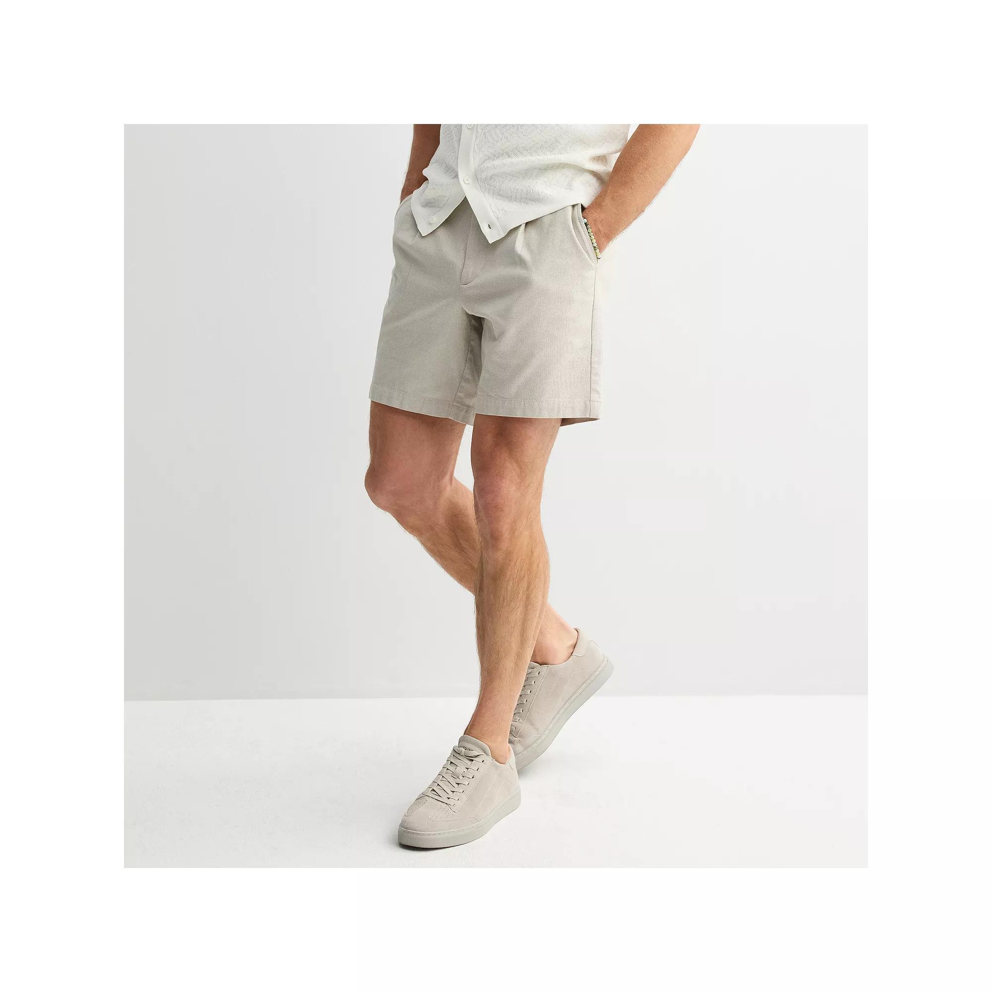 Men's Apt. 9® 7-Inch Tech Shorts, Size: 30, Blue Texture Product Image