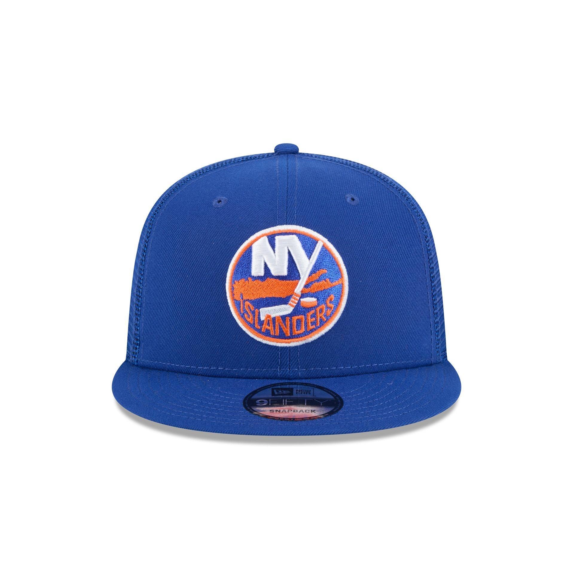 New York Islanders Team Tag 9FIFTY Trucker Hat Male Product Image