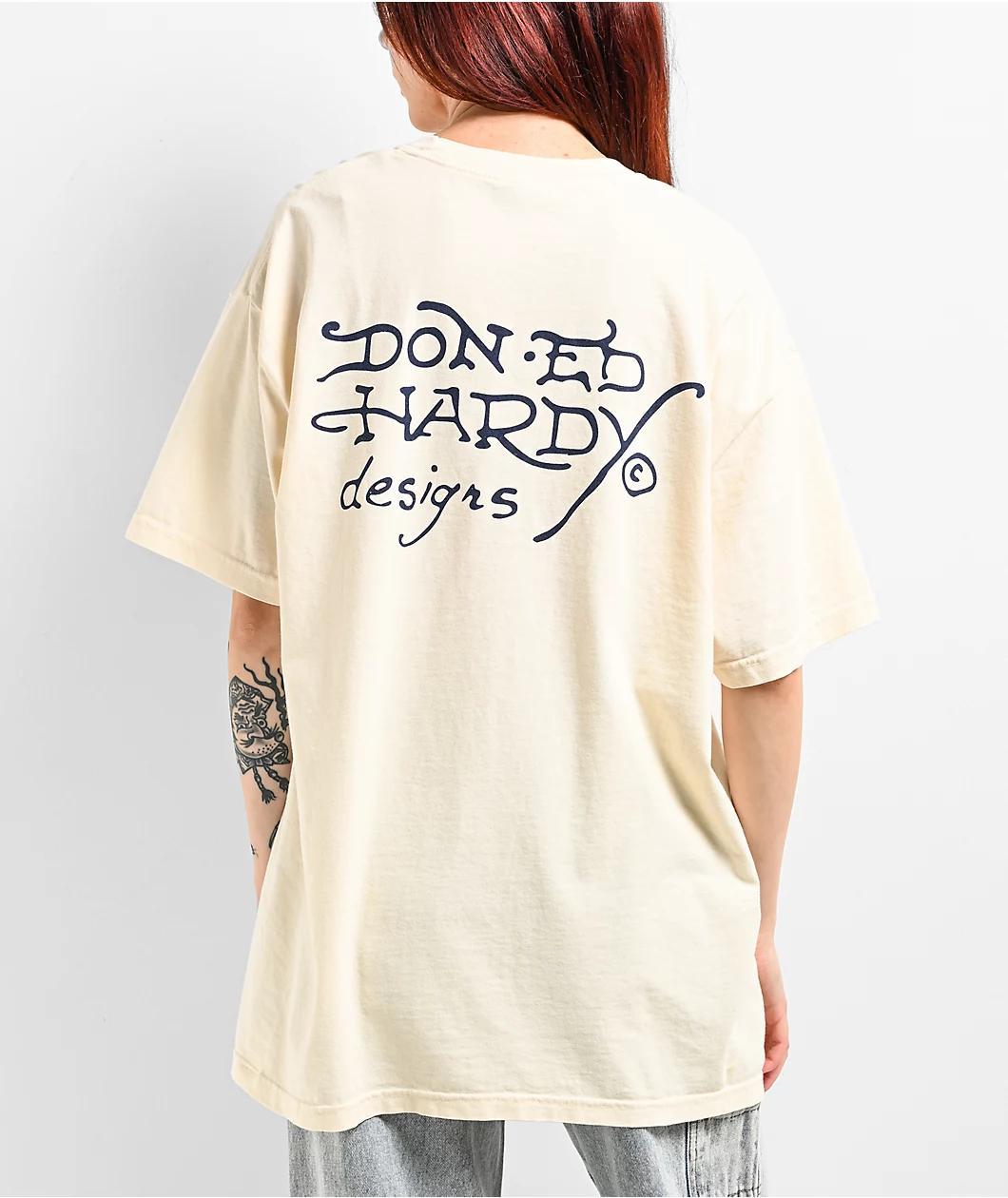 Ed Hardy x Kim Petras Koi Oversized T-Shirt Product Image