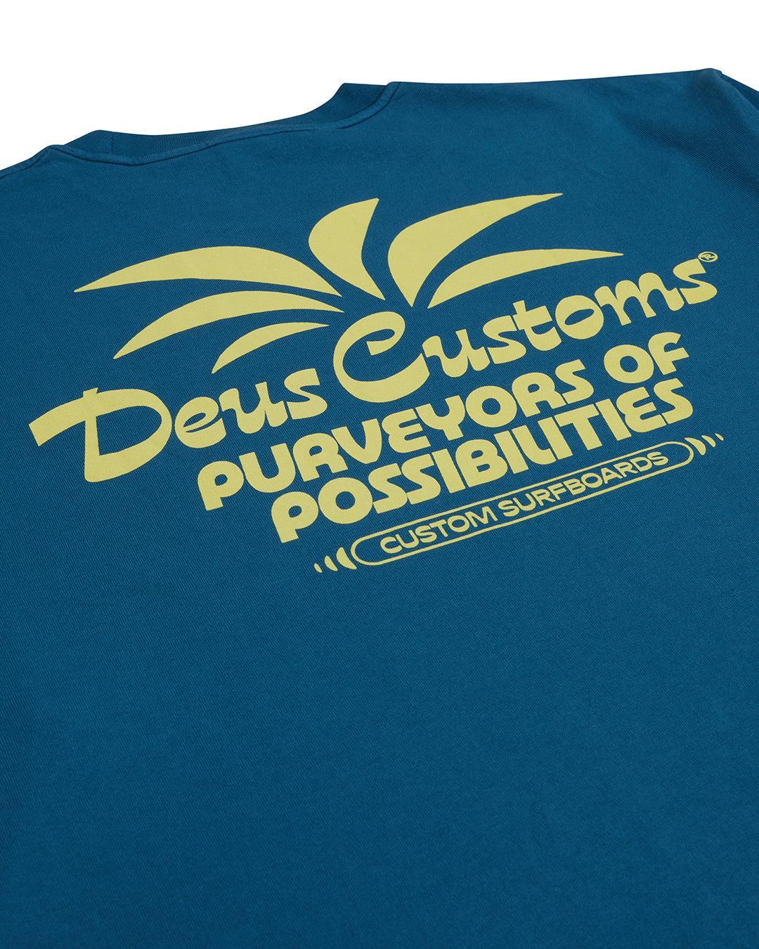 Last Resort Long Sleeve Tee - Moroccan Blue Product Image