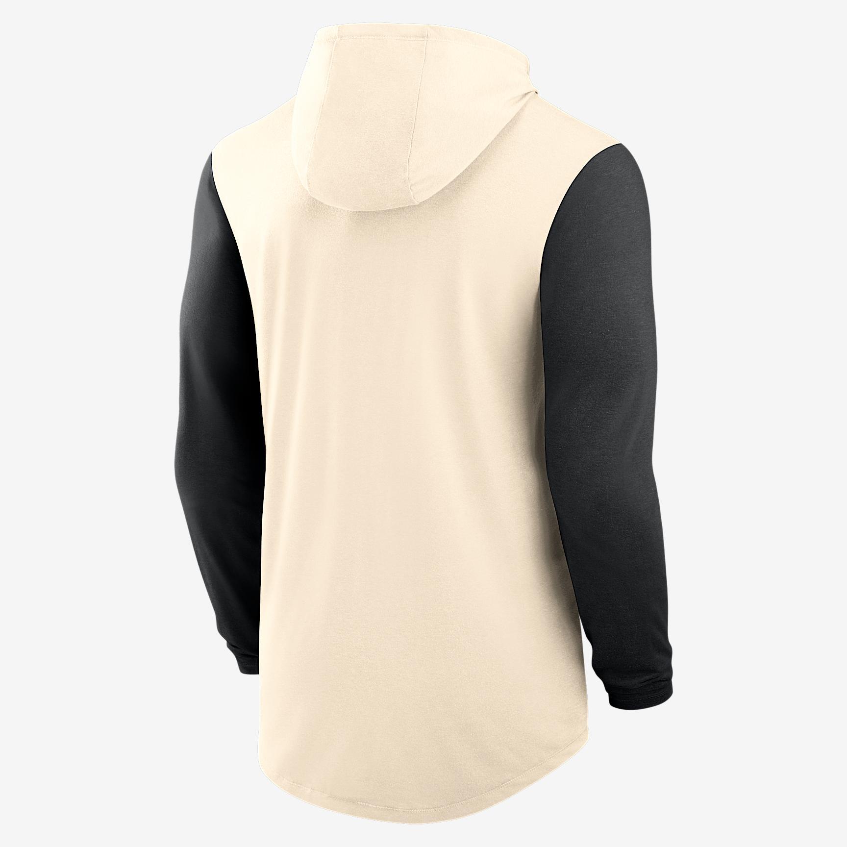 Michigan Legacy Men's Nike Dri-FIT College Long-Sleeve Hooded T-Shirt Product Image