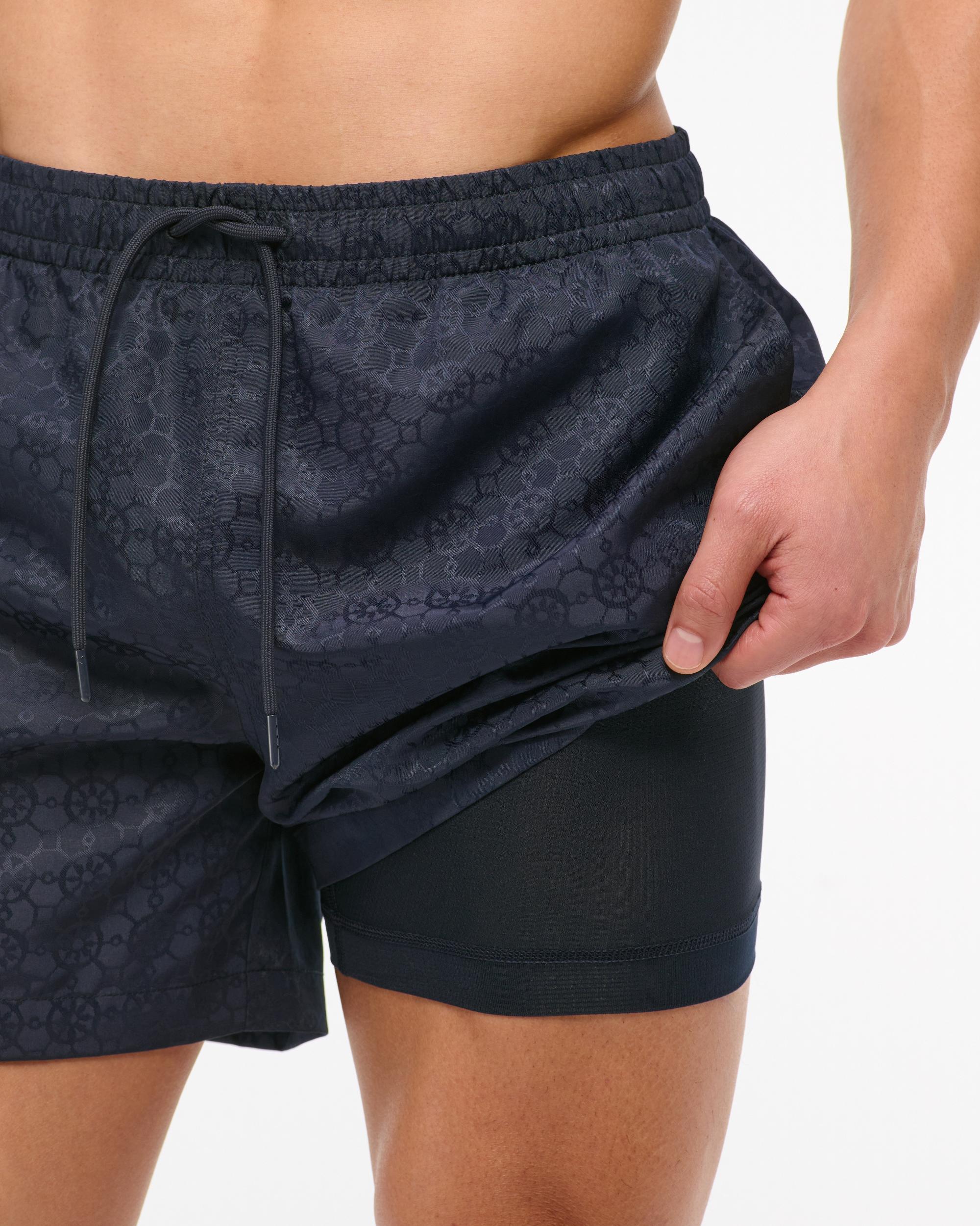 Pull-On Jacquard Swim Trunk Product Image