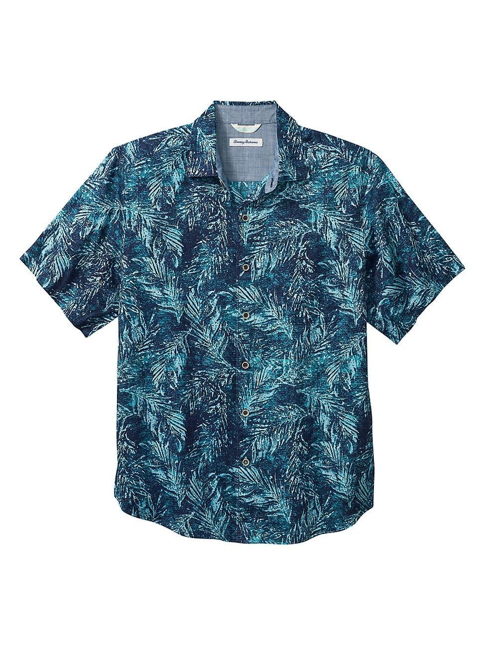 Mens Tortola Fronds Button-Front Shirt Product Image