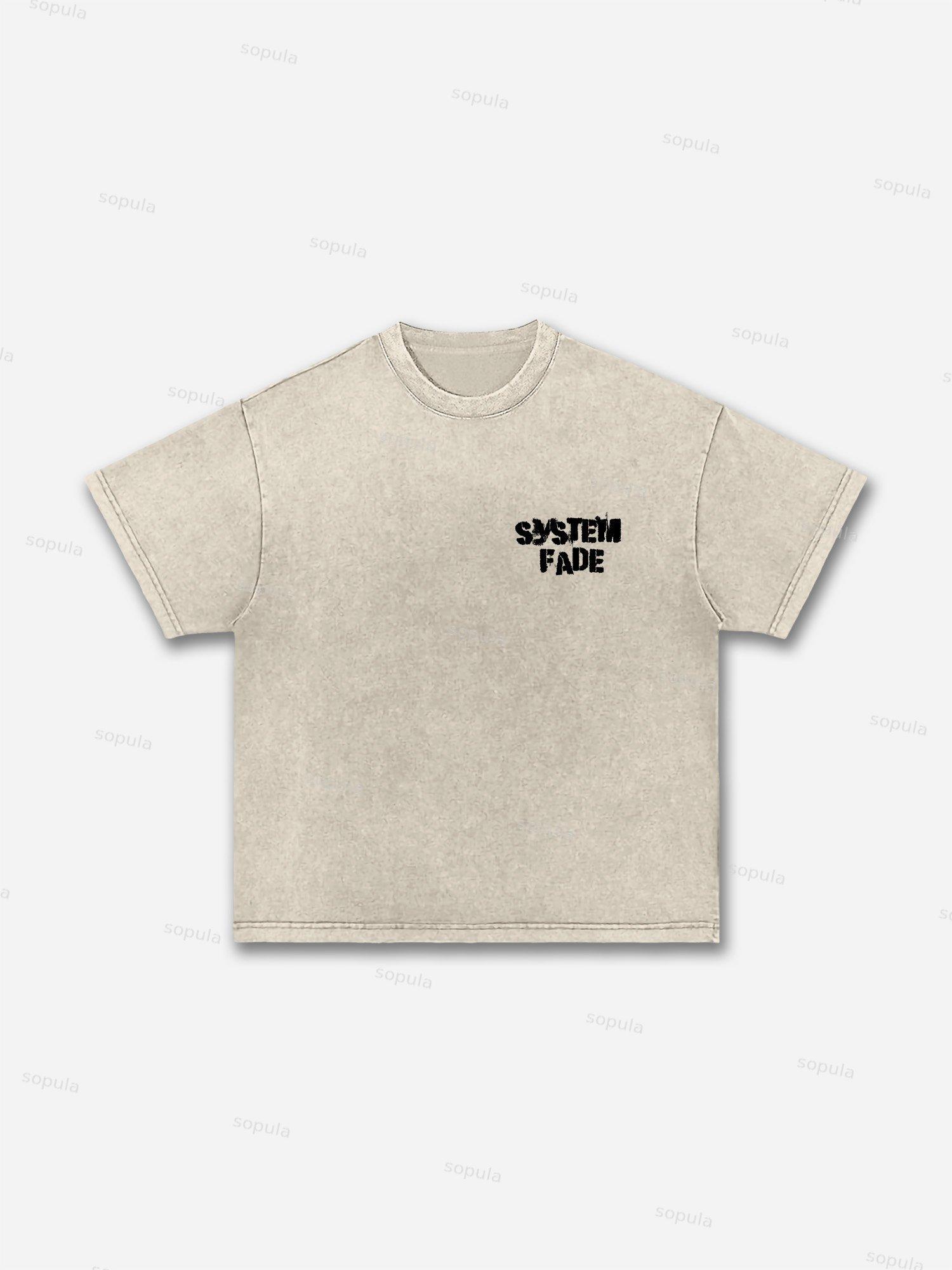 Men's Boyz N The Hood Vintage Aged Graphic Washed T-shirt Product Image