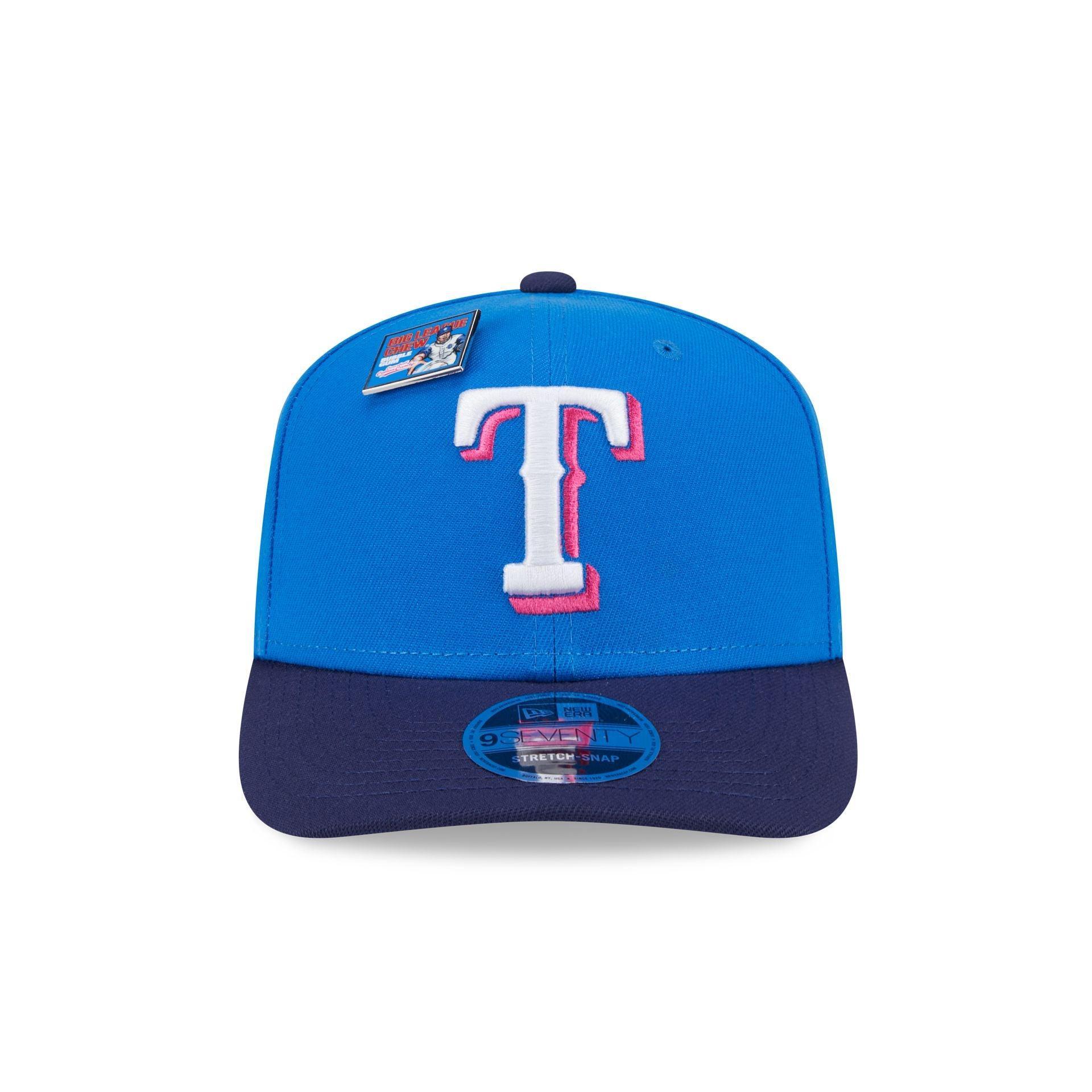 Big League Chew X Tampa Bay Rays Slammin' Strawberry 9SEVENTY Stretch-Snap Hat Male Product Image