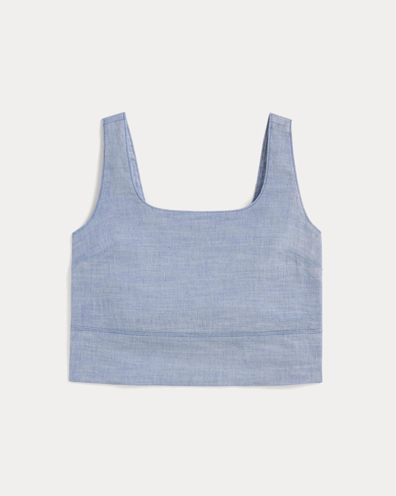Womens Square Tank in Stretch Linen by Everlane Product Image