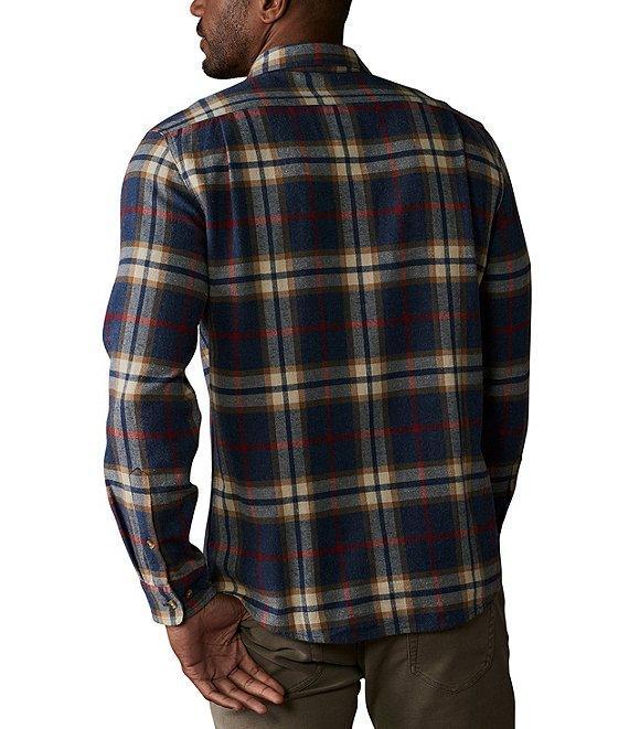 The Normal Brand Hudson Double Brushed Flannel Long Sleeve Woven Shirt Product Image