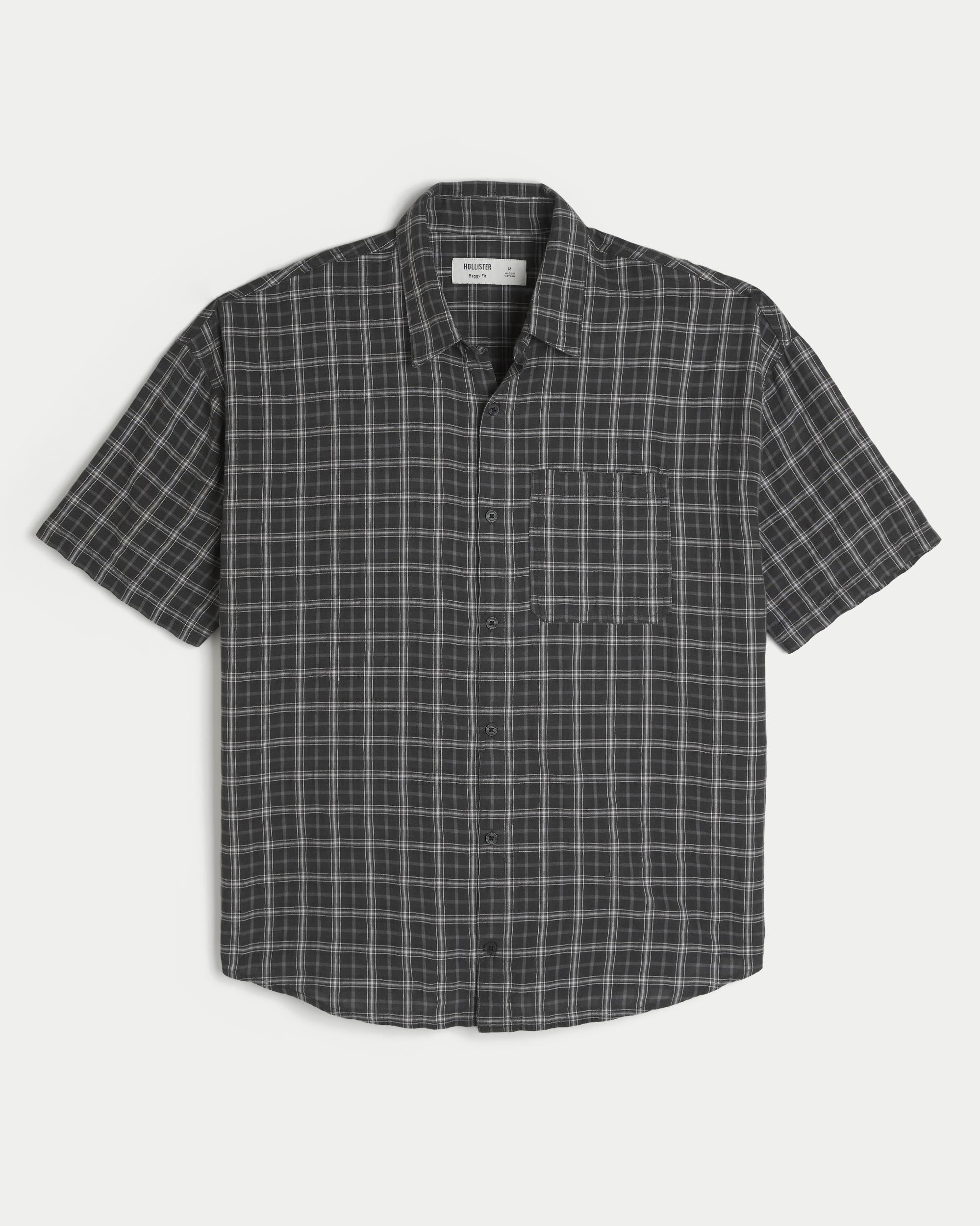 Baggy Short-Sleeve Shirt Product Image