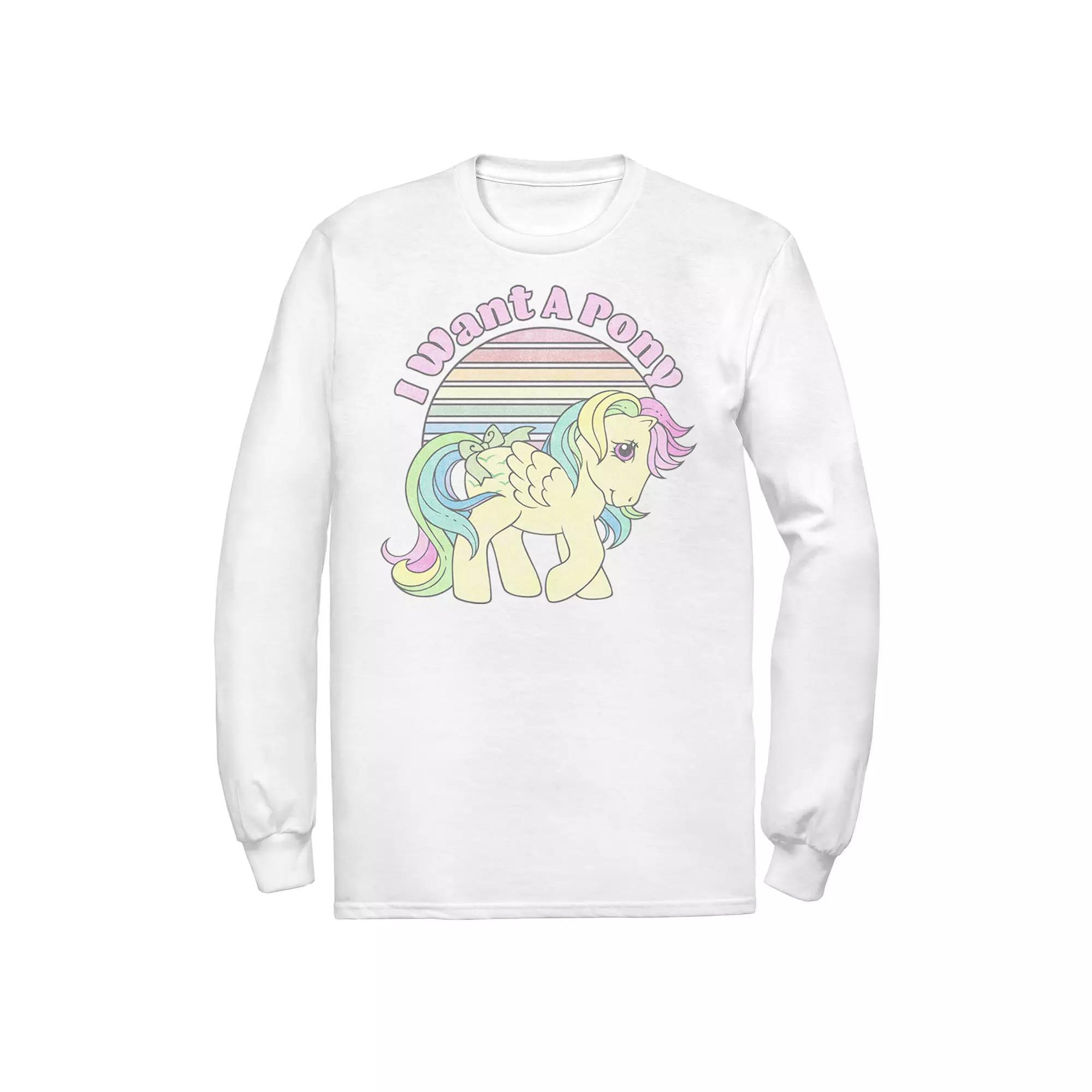 Men's My Little Pony Skydancer I Want A Pony Tee,  Product Image