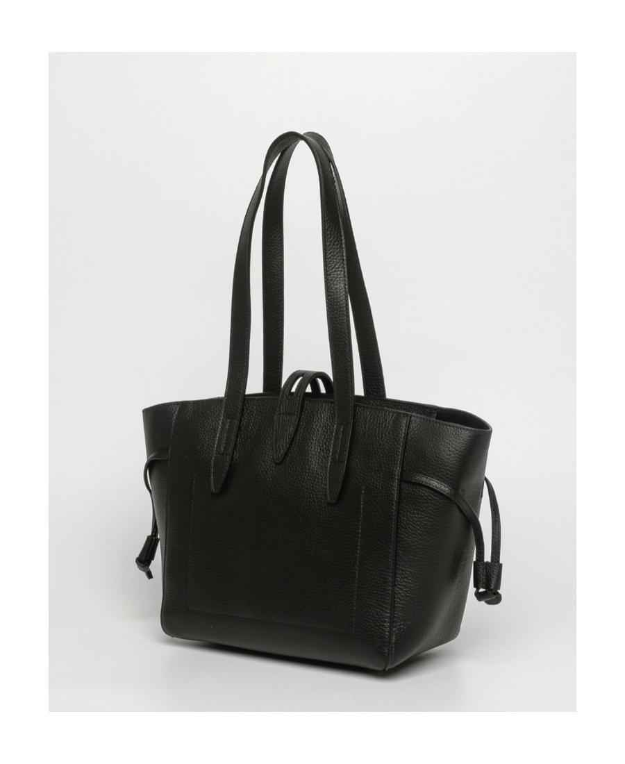 FURLA Medium Net Leather Bag In Black Product Image