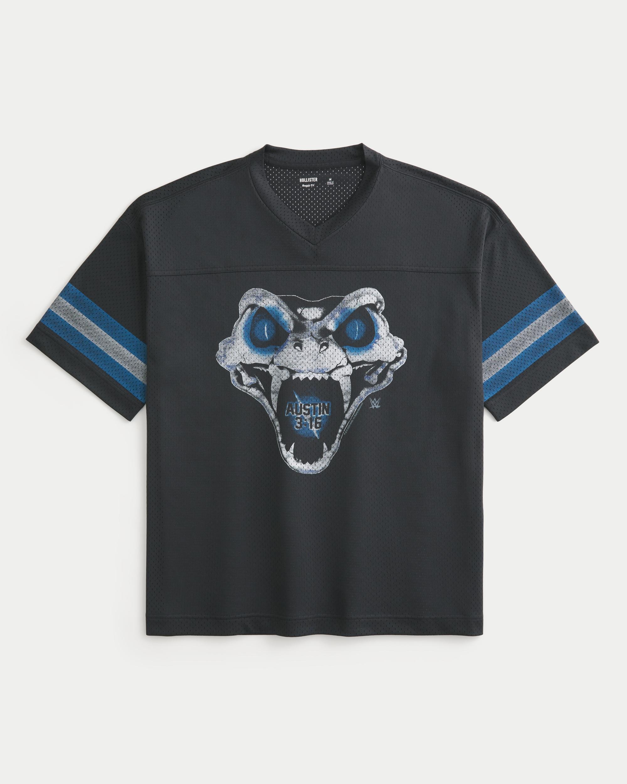 Baggy Stone Cold Steve Austin Graphic Jersey Product Image