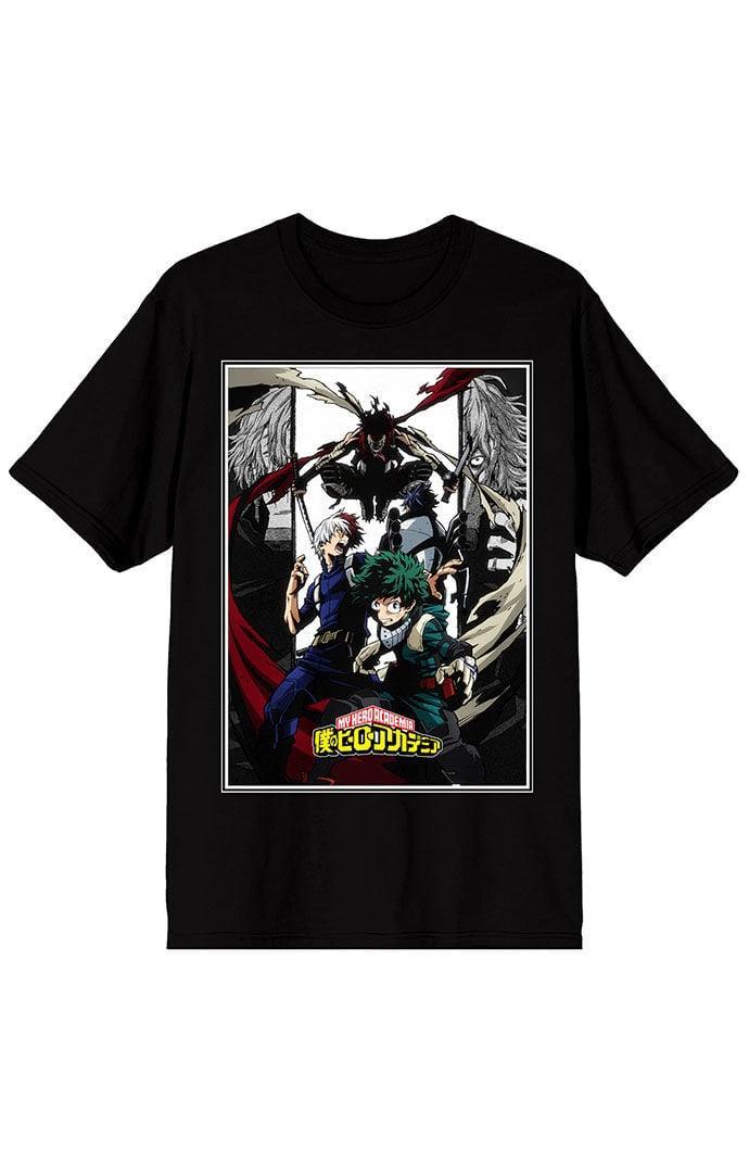 Men's My Hero Academia Todoroki Graphic Tee, Size: Large, Black Product Image