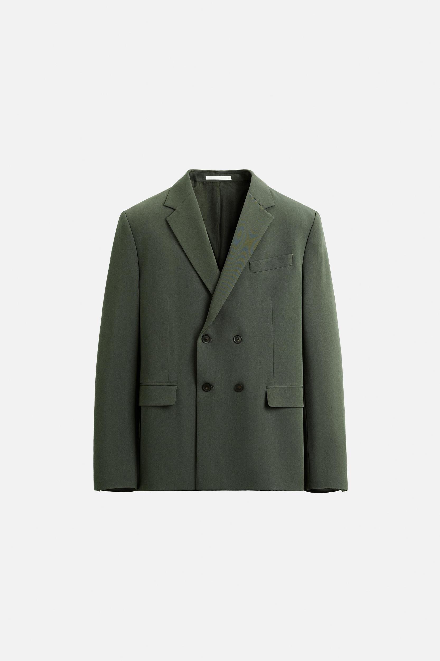 DOUBLE BREASTED SUIT BLAZER Product Image