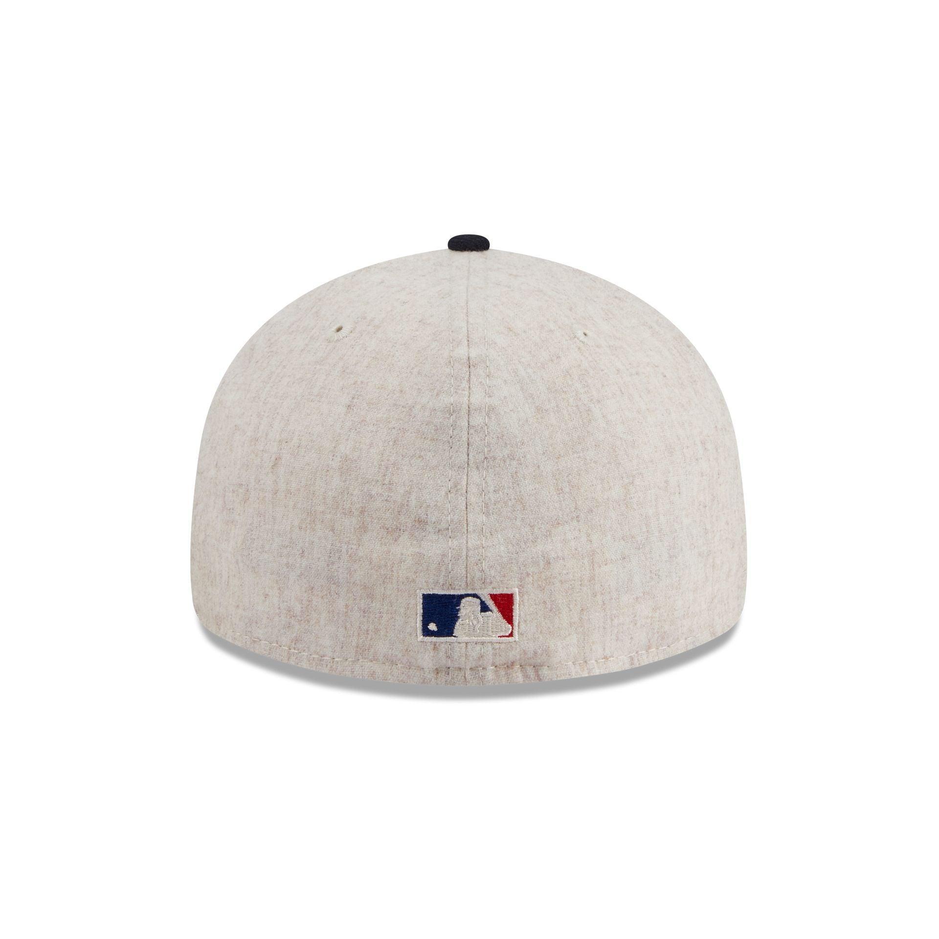 Los Angeles Angels Melton Wool Retro Crown 59FIFTY Fitted Hat Male Product Image