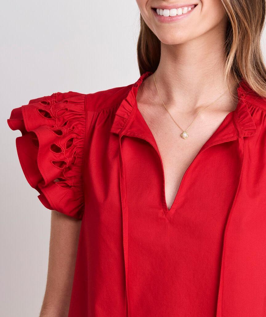 Adare Eyelet Top Product Image