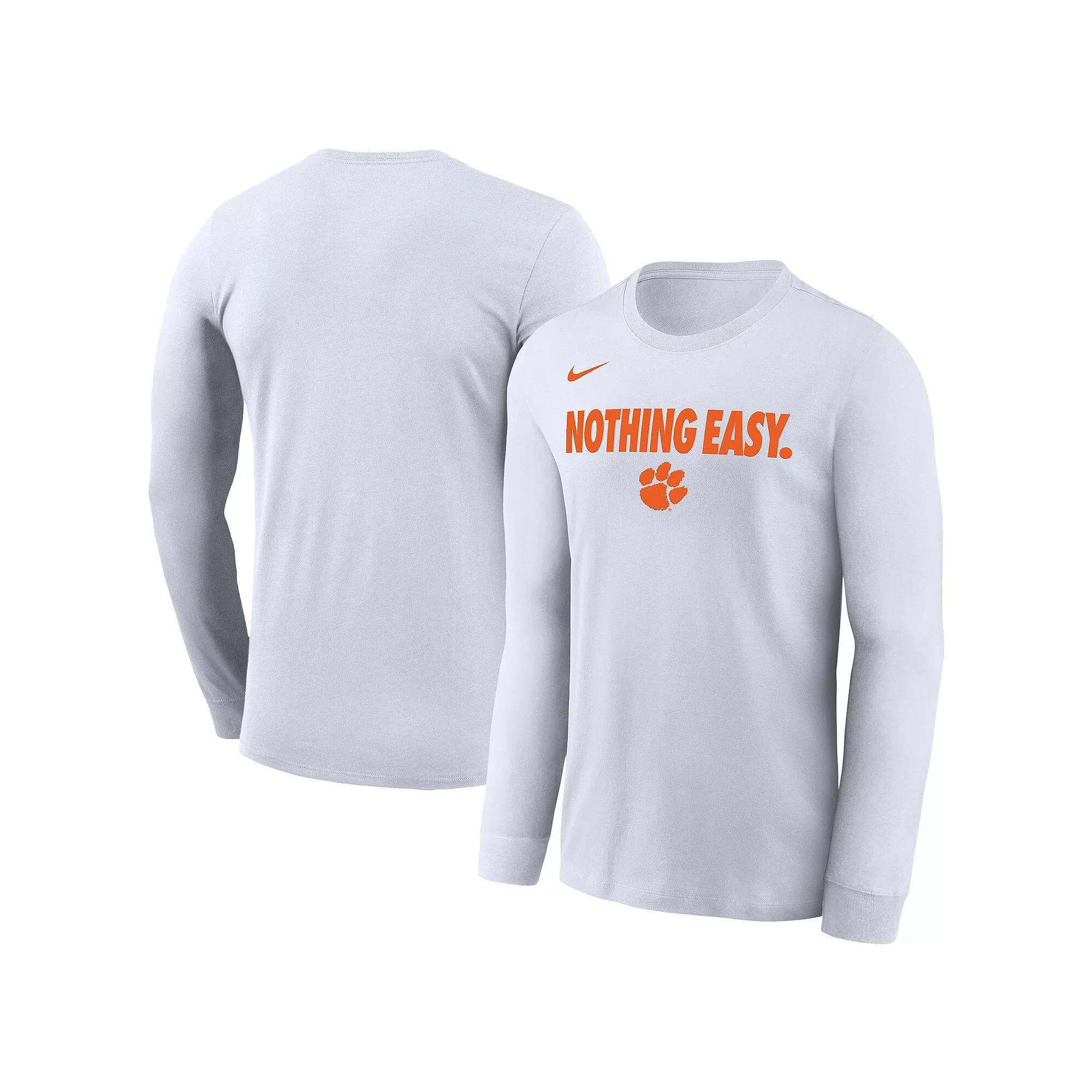 Clemson Nike Men's College Long-Sleeve T-Shirt Product Image
