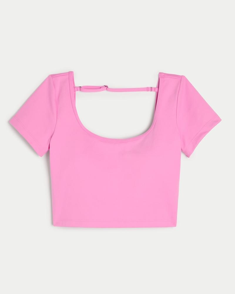 Gilly Hicks Active Recharge Open-Back Tee Product Image