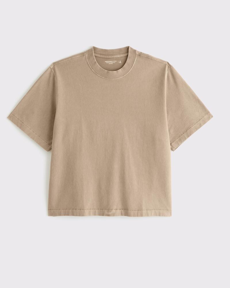 Premium Heavyweight Cropped Tee Product Image