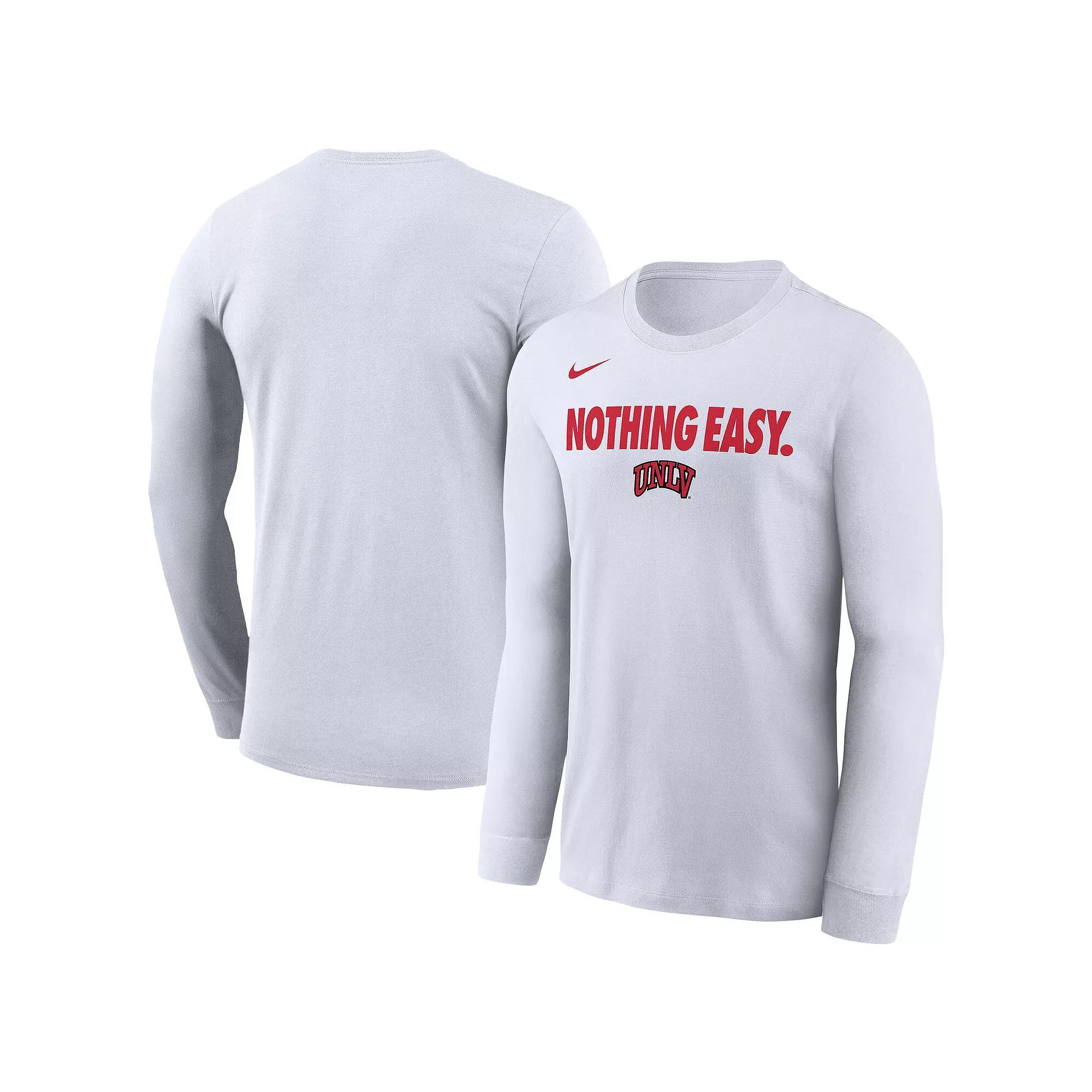 Washington State Nike Mens College Long-Sleeve T-Shirt | M22284MMWS-WHT Product Image