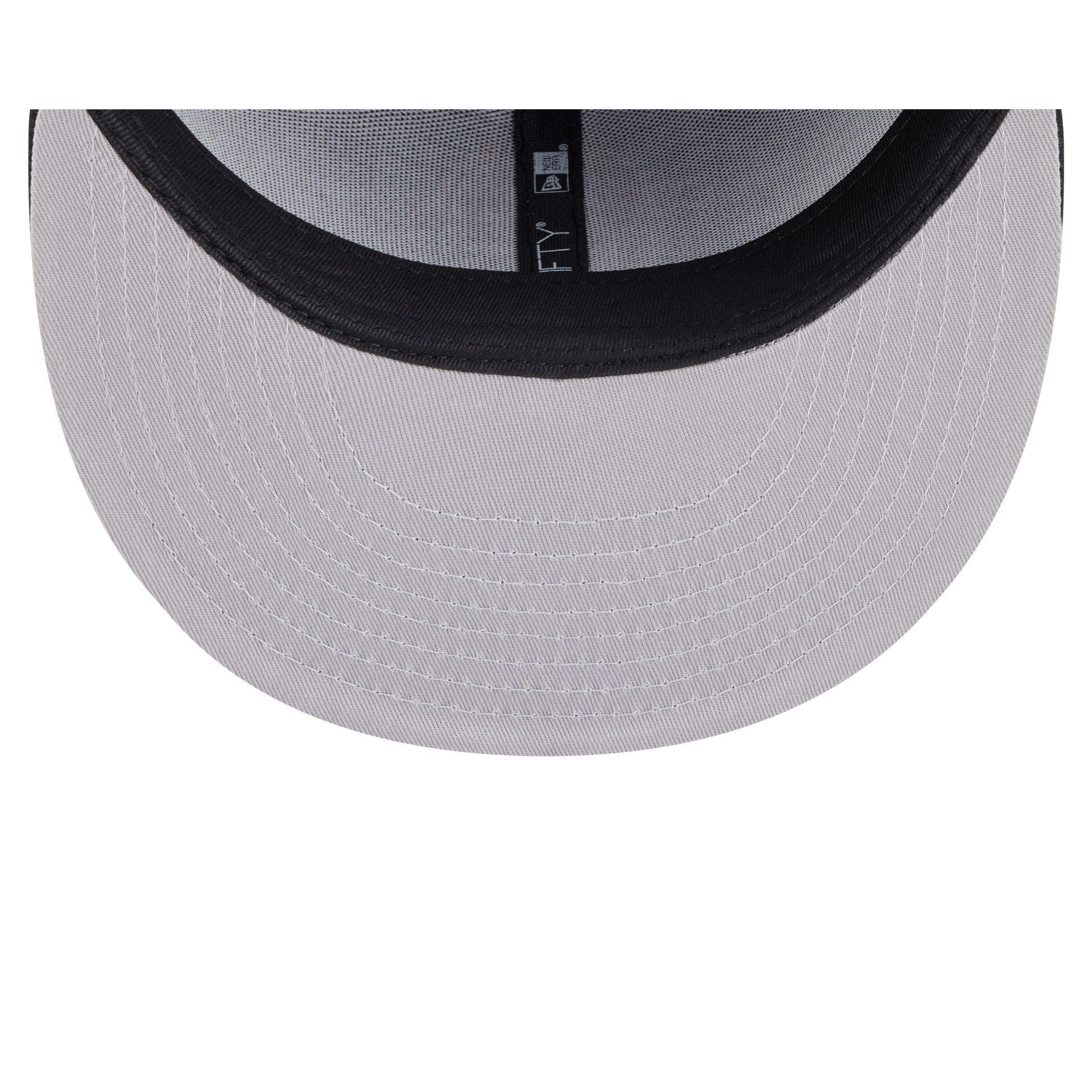 Cleveland Guardians Metallic Gold Logo 59FIFTY Fitted Hat Male Product Image