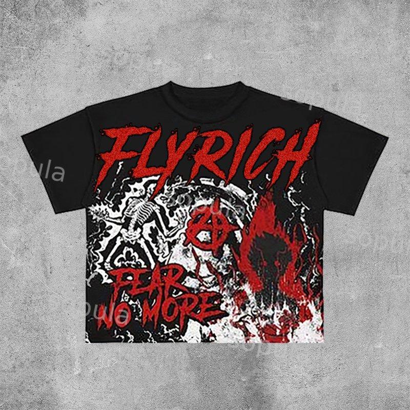 Unisex Fly Rich Graphic T-Shirt Product Image