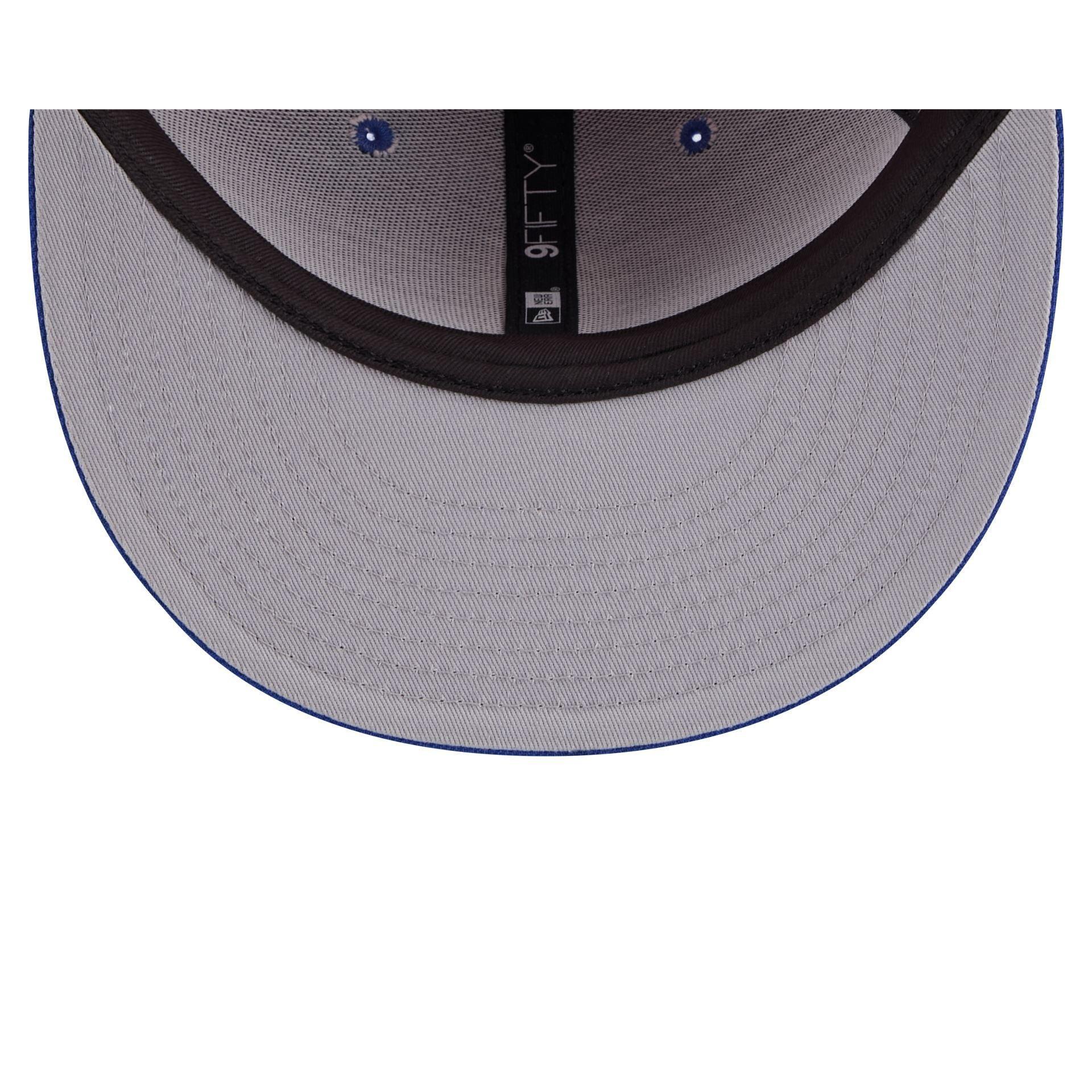 New York Knicks Front Logoman 9FIFTY Snapback Hat Male Product Image