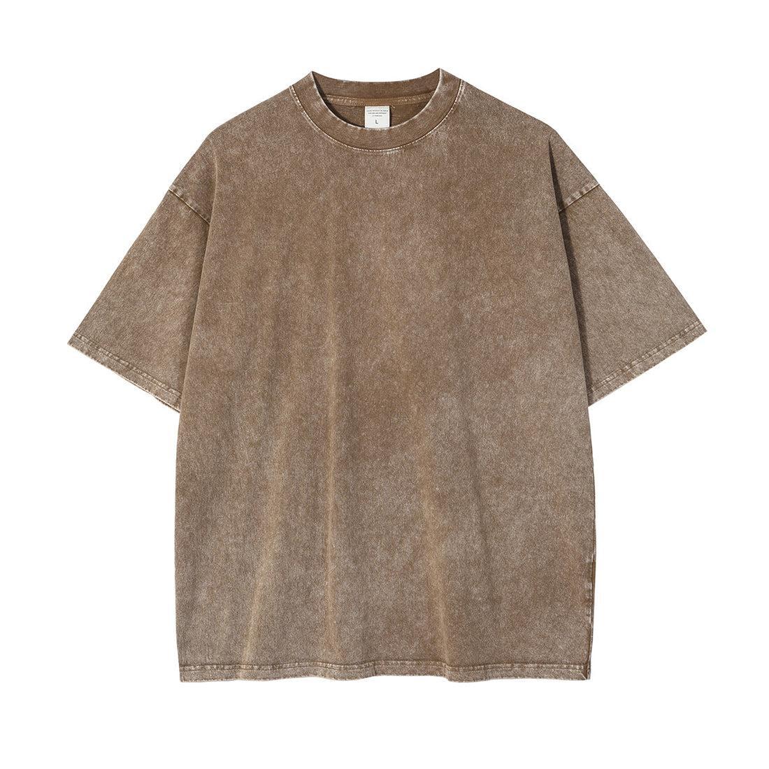 Custom Essential Heavyweight Oversized Washed T-Shirt Product Image