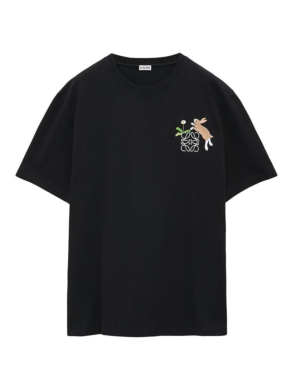 Mens Suna Fujita x LOEWE Rabbit Relaxed-Fit T-Shirt Product Image