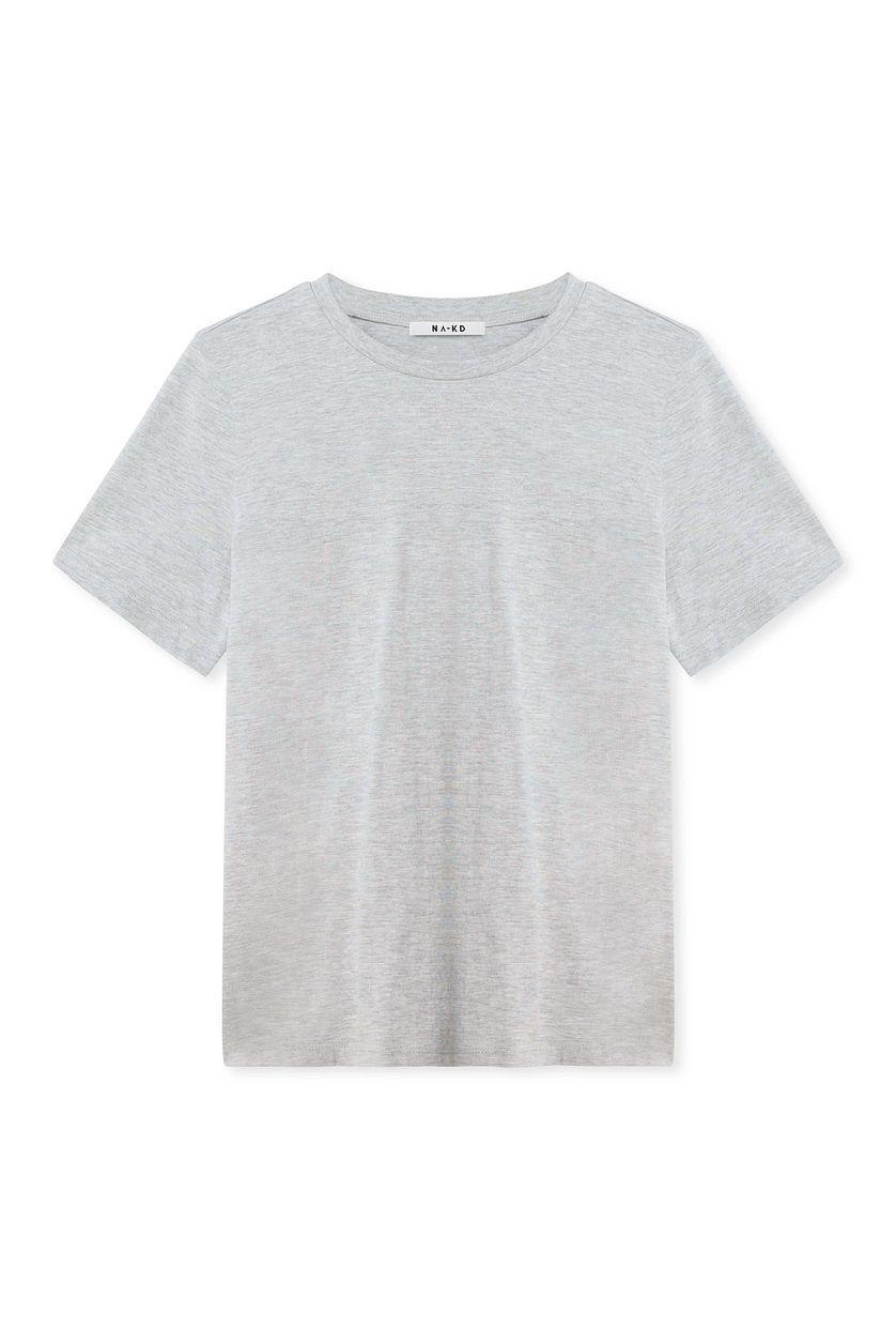 Round Neck Cotton T-Shirt Product Image