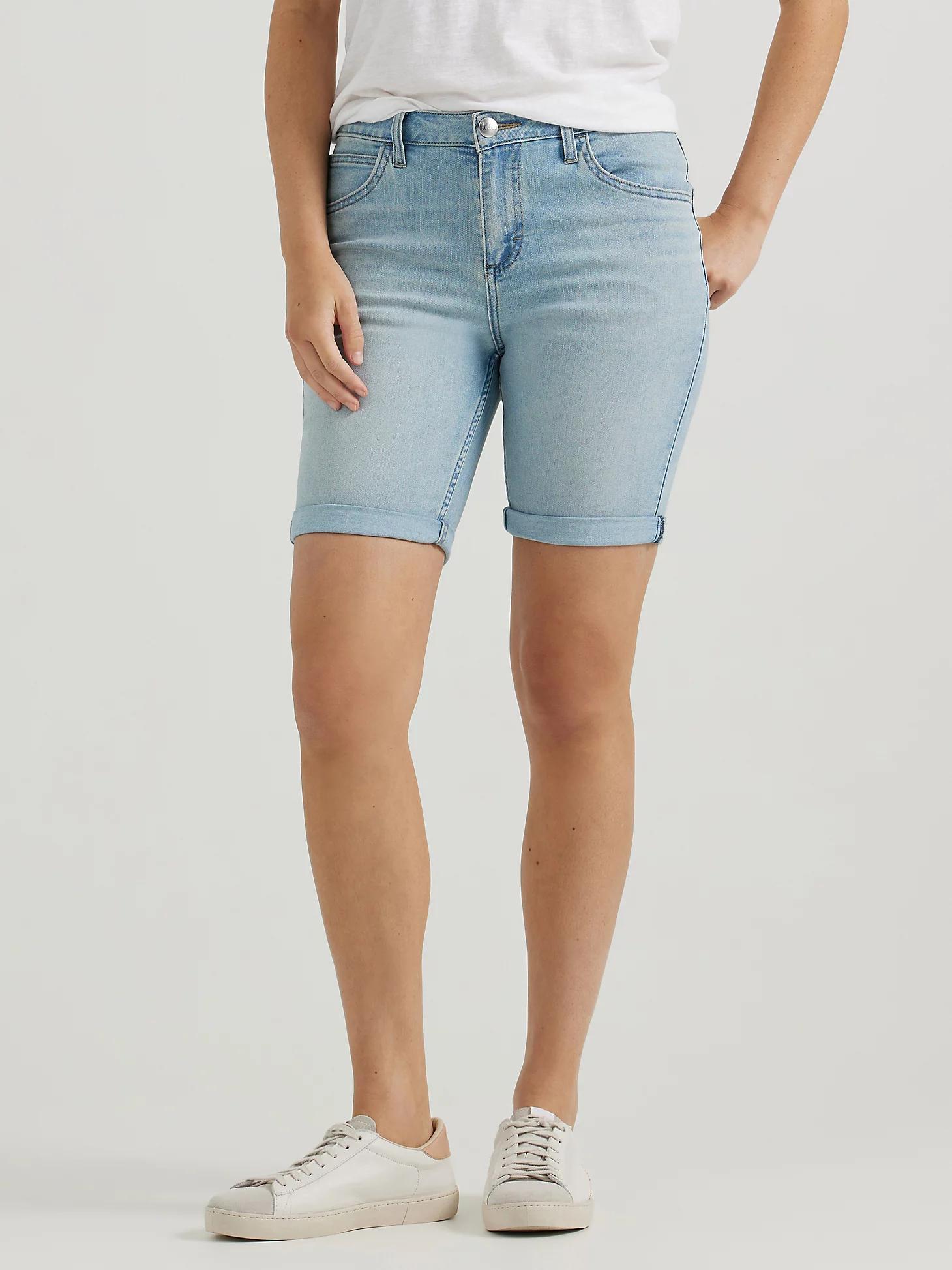 Women's Legendary Denim Bermuda Short | Women's Shorts | Lee® Product Image