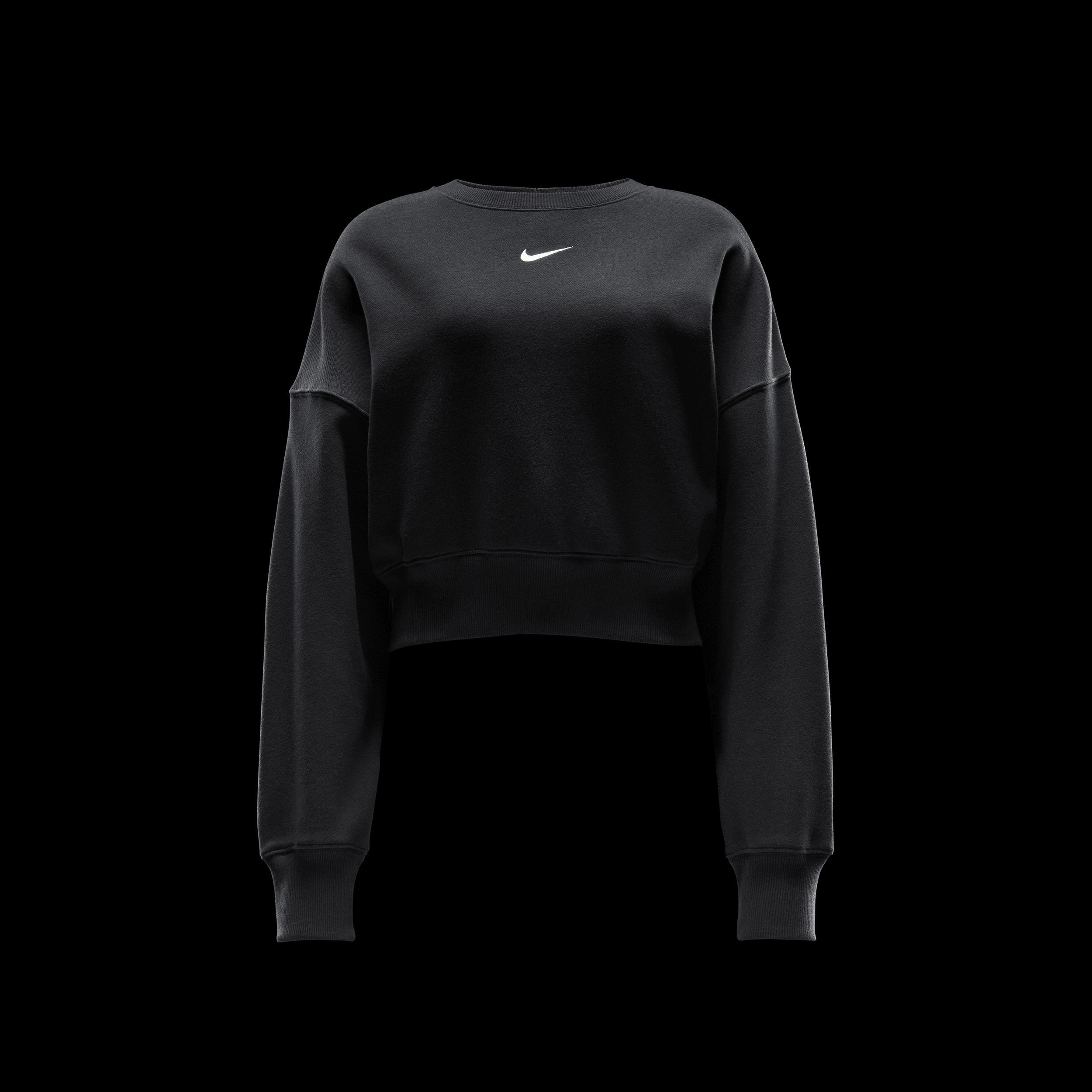 Nike Womens Nike NSW Style Fleece Crew OOS - Womens Product Image