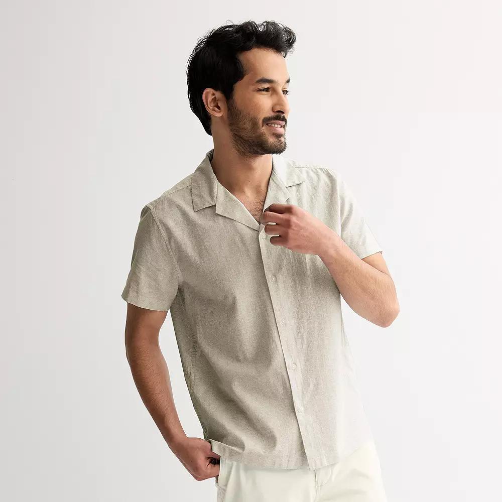 Men's Sonoma Goods For Life® Short Sleeve Vacation Shirt,  Product Image